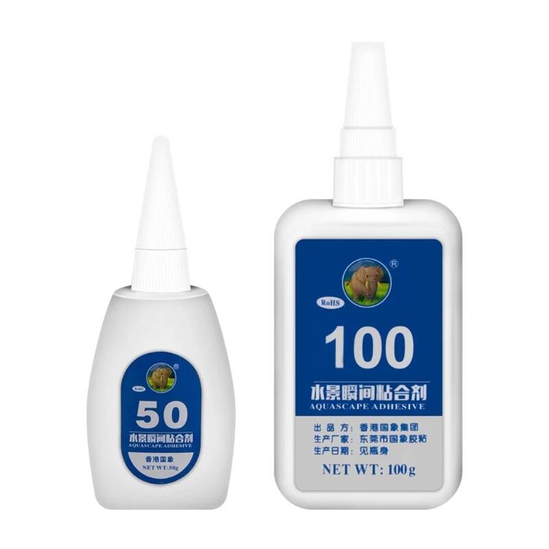 Aquarium Plant Glue Gel - 2-5PCS Clear Aquarium Plant Glue Quick