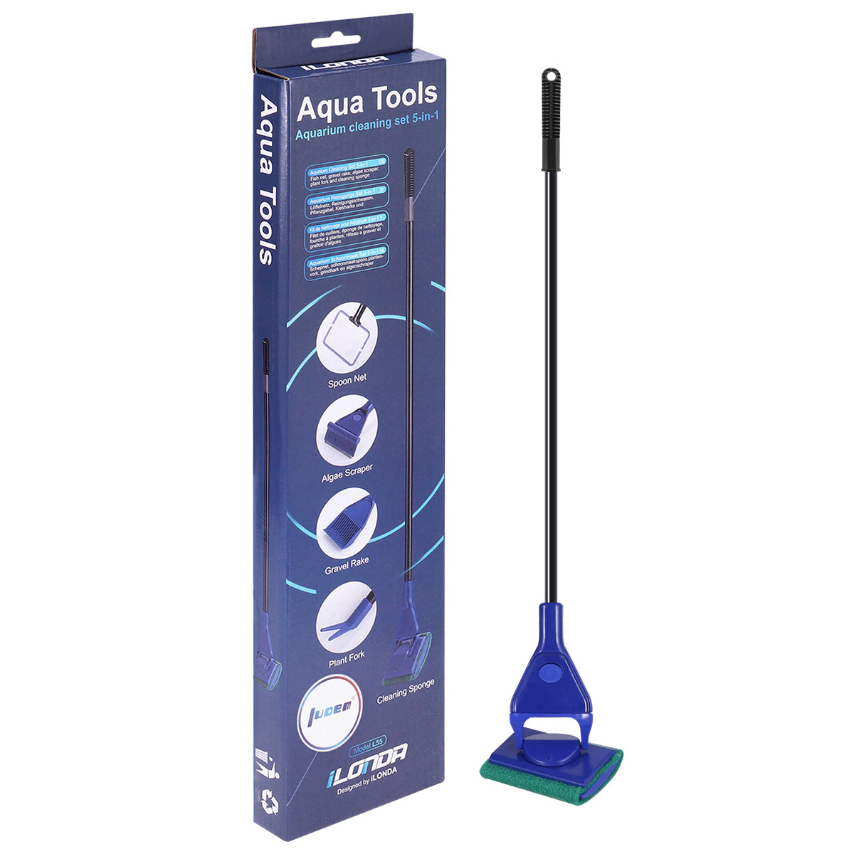 Aquarium Cleaning Kit 5 in 1 F - Planted Aquarium Cleaning Kit ulasan dan harga