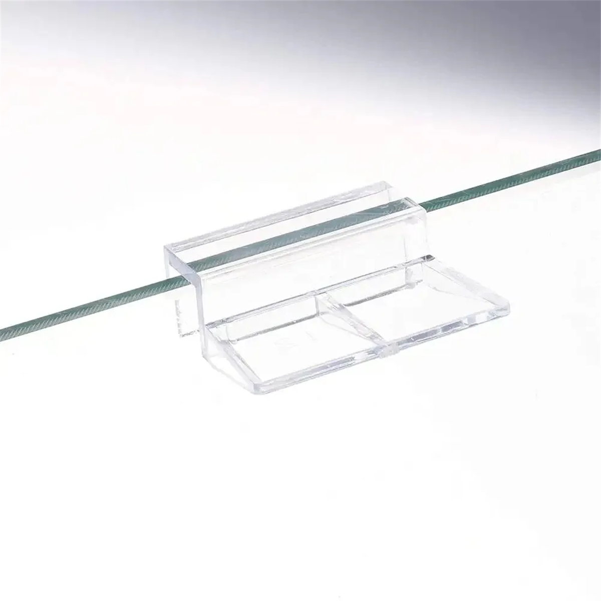 10Pcs Transparent Acrylic Fish - Aquarium Plant Holder ulasan dan harga