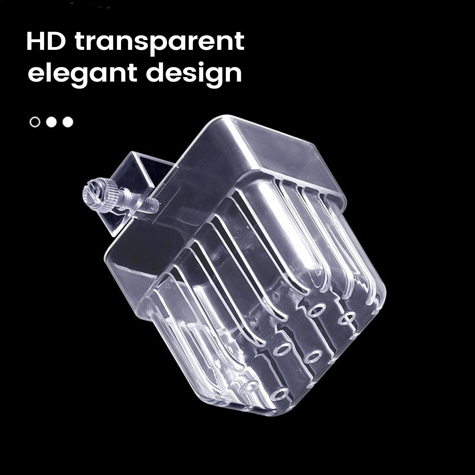 Transparent Hangable Aquarium  - Aquarium Plant Holder ulasan dan harga