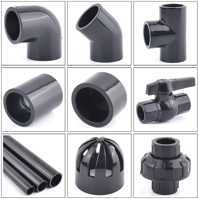 20-50mm Black UPVC Pipe Connec - Planted Aquarium Youtube ulasan dan harga