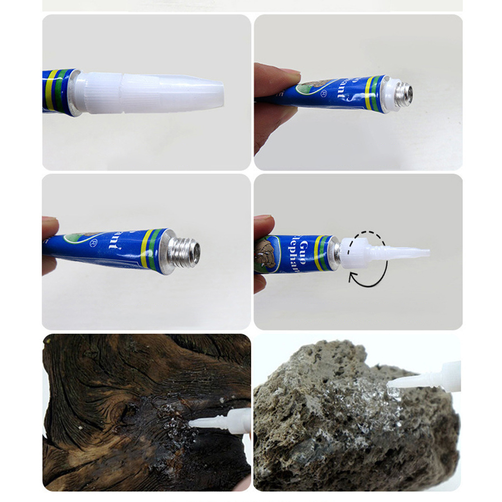 Aquatic Plants Driftwood Under - Aquarium Plant Glue Gel ulasan dan harga