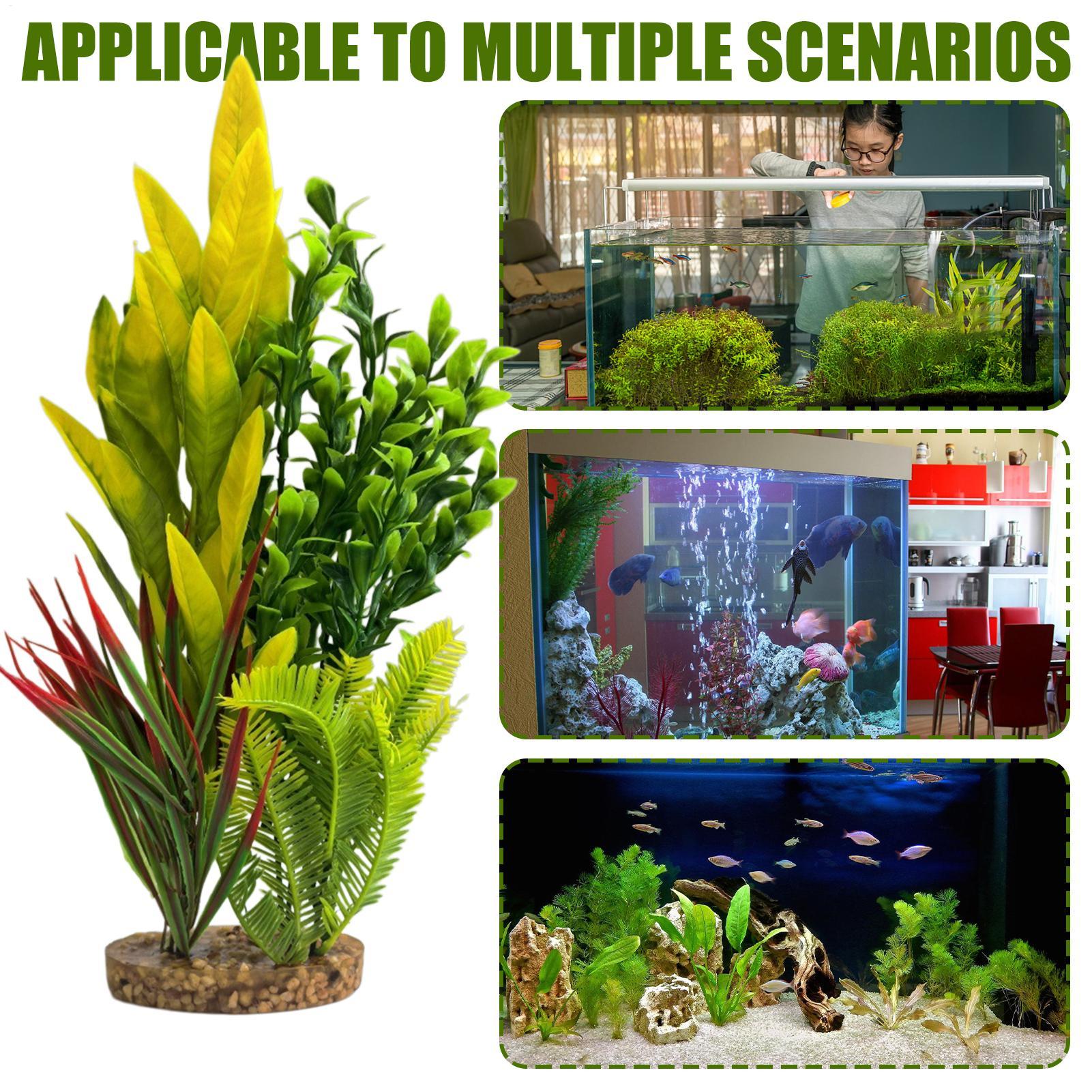Artificial Aquarium Plants Fis - Planted Aquarium For Beginners ulasan dan harga