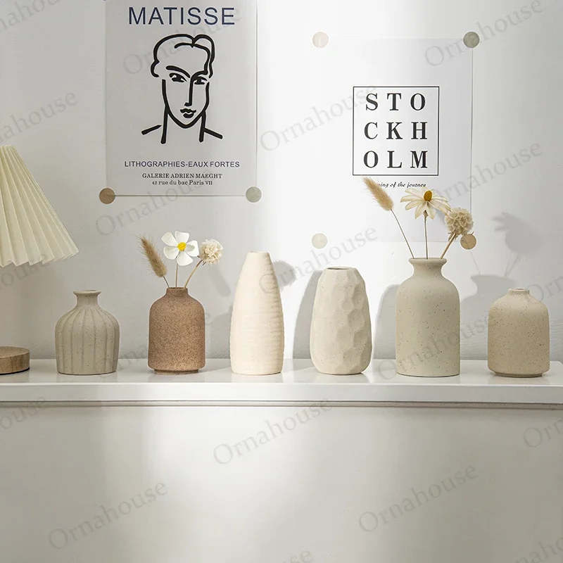 Nordic Ceramic Vase for Creati - Tissue Culture Plant ulasan dan harga