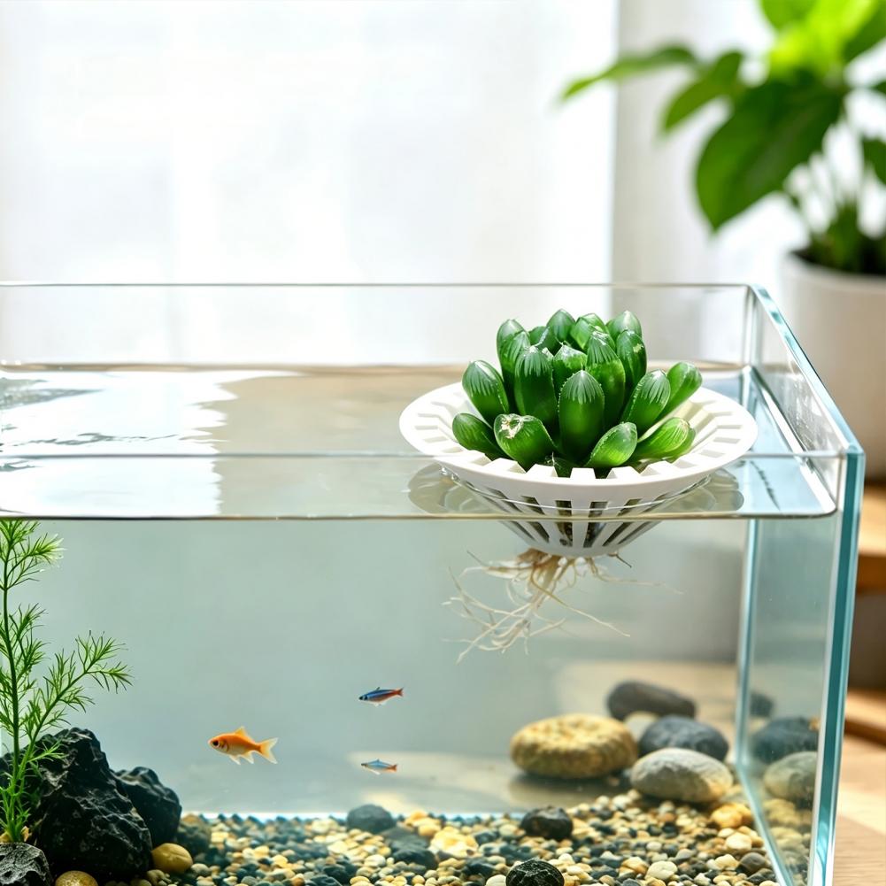 Aquarium Hydroponic Planter 3d - Aquarium Plant Holder ulasan dan harga