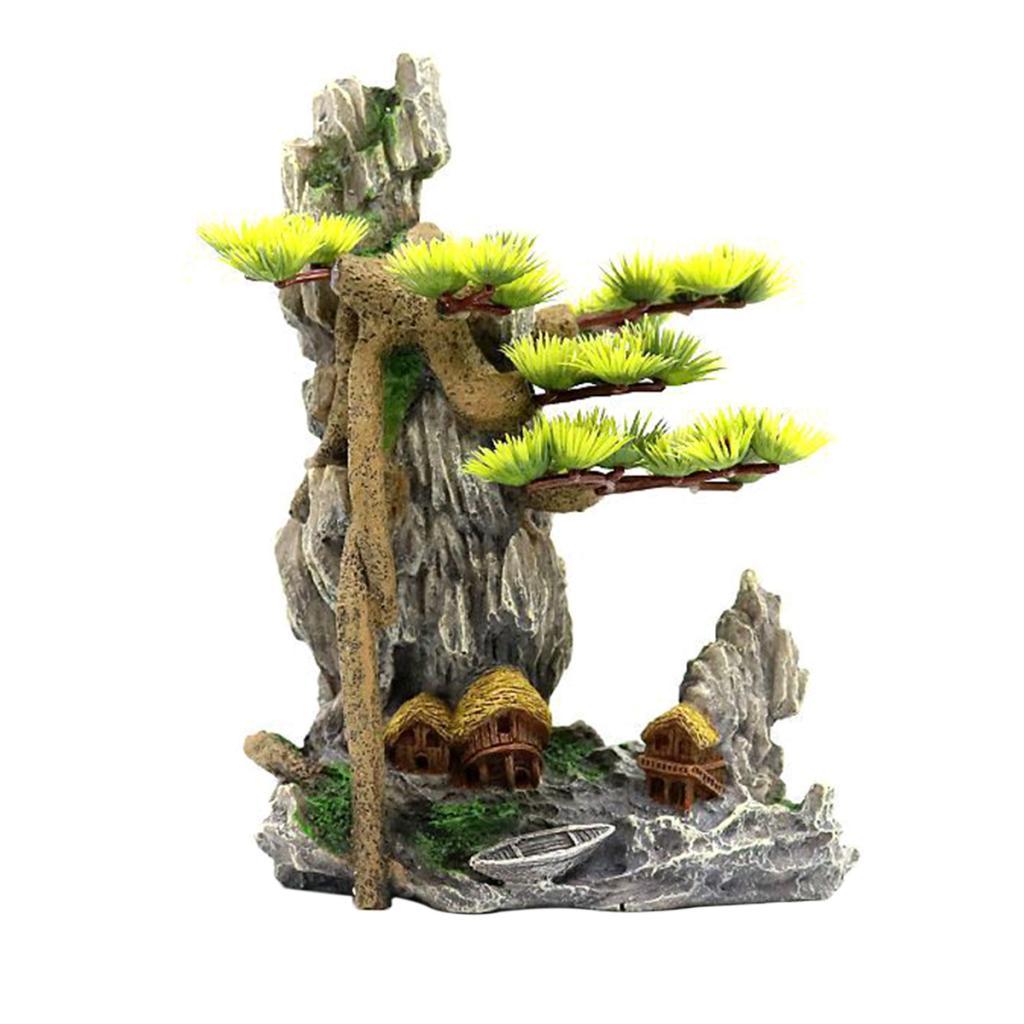 Tree Cave Reptile Cave Tree Tr - Aquarium Planted Wood ulasan dan harga