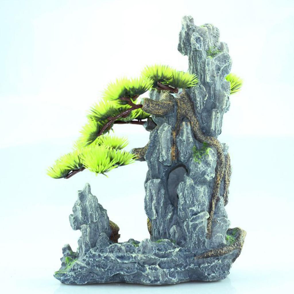 Tree Cave Reptile Cave Tree Tr - Aquarium Planted Wood ulasan dan harga