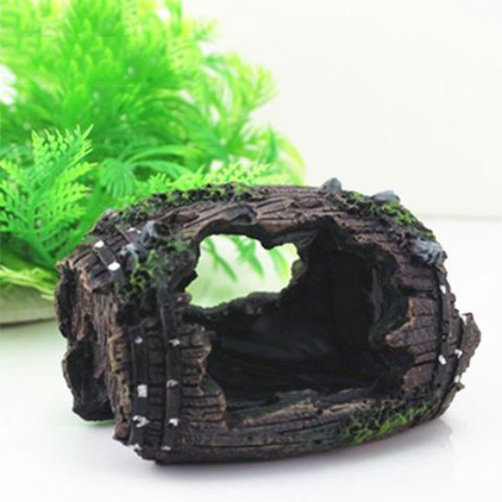 Aquarium Ornament Hollow Hole  - Aquarium Planted Wood ulasan dan harga