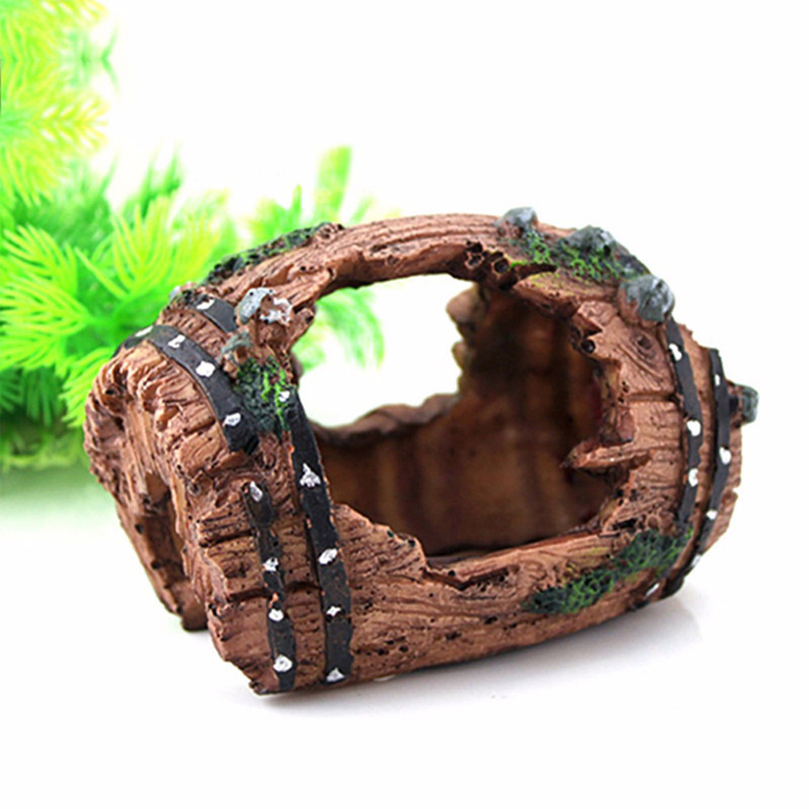 Aquarium Ornament Hollow Hole  - Aquarium Planted Wood ulasan dan harga