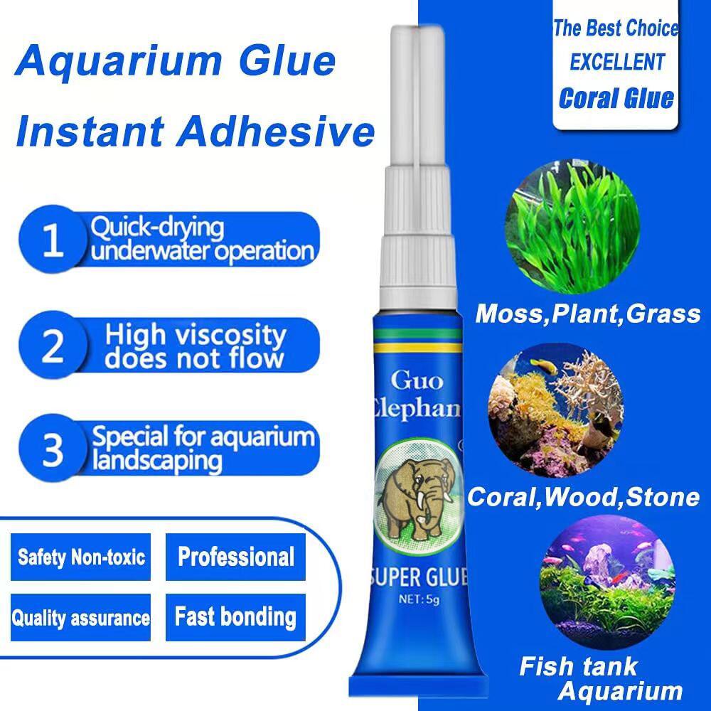 Aquarium Glue Instant Adhesive - Aquarium Plant Glue Gel ulasan dan harga