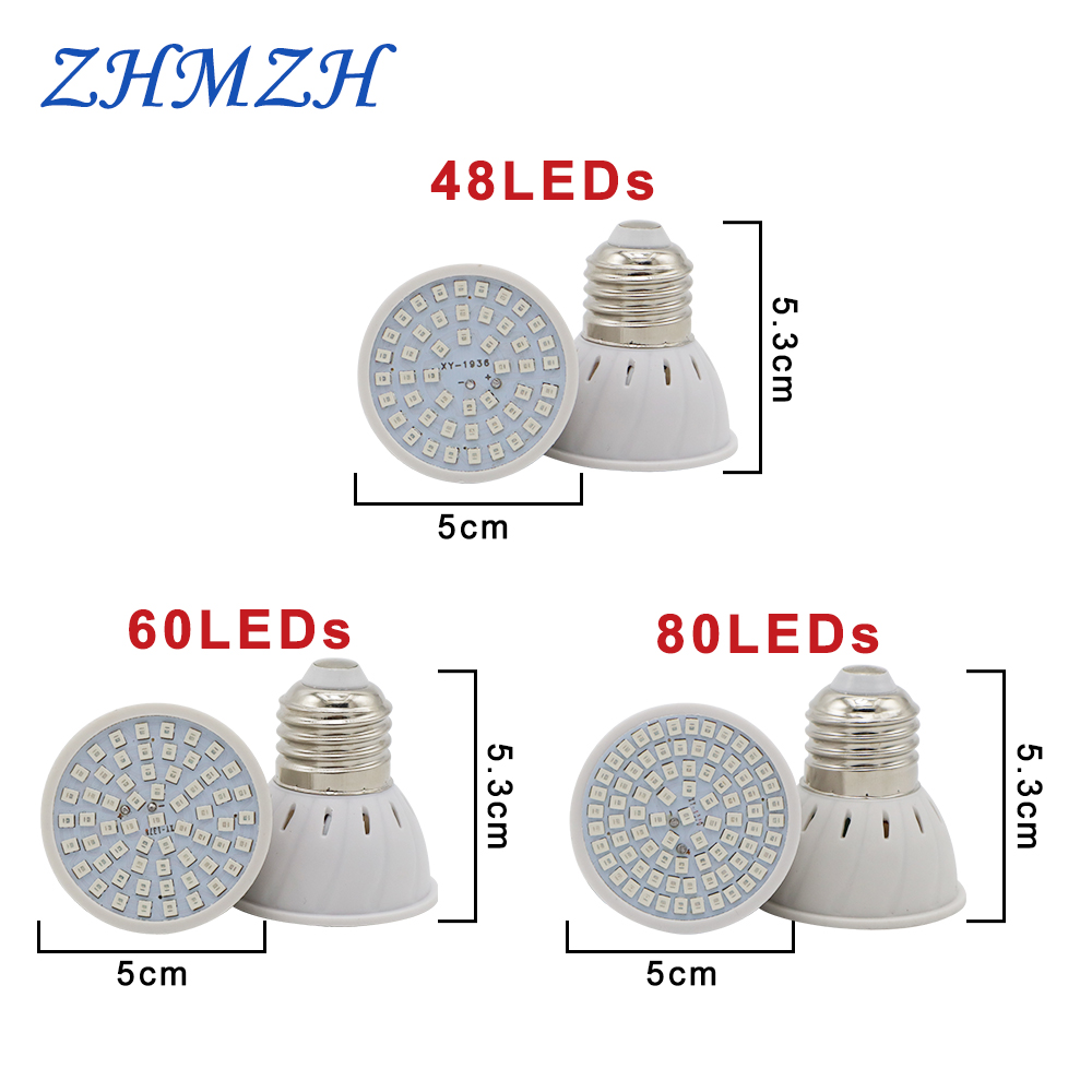 E27 LED Plant Growing Lamp Bul - Led Planted Tank Light ulasan dan harga
