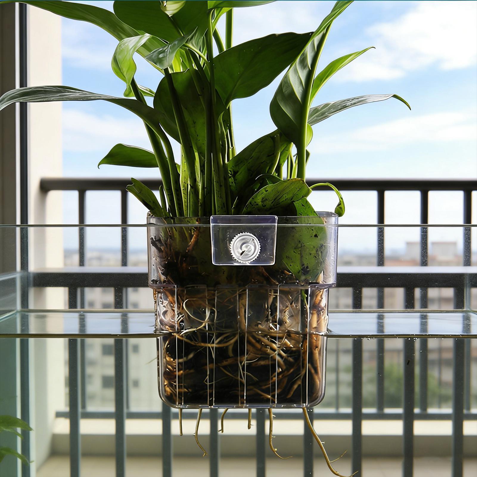 Fish Tank Fixed Basket Wall mo - Aquarium Plant Holder ulasan dan harga