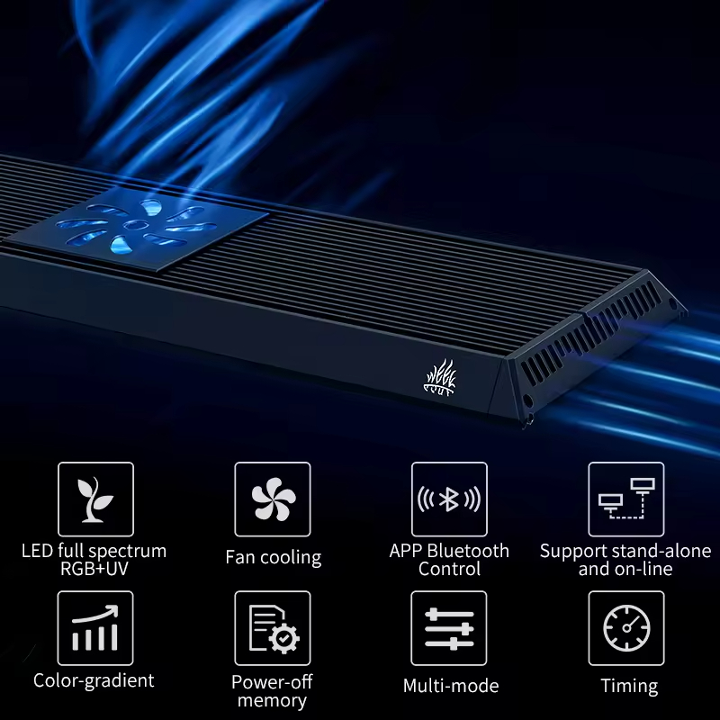 WEEK AQUA P600/P900/P1200Pro V - Planted Aquarium Uv Light ulasan dan harga