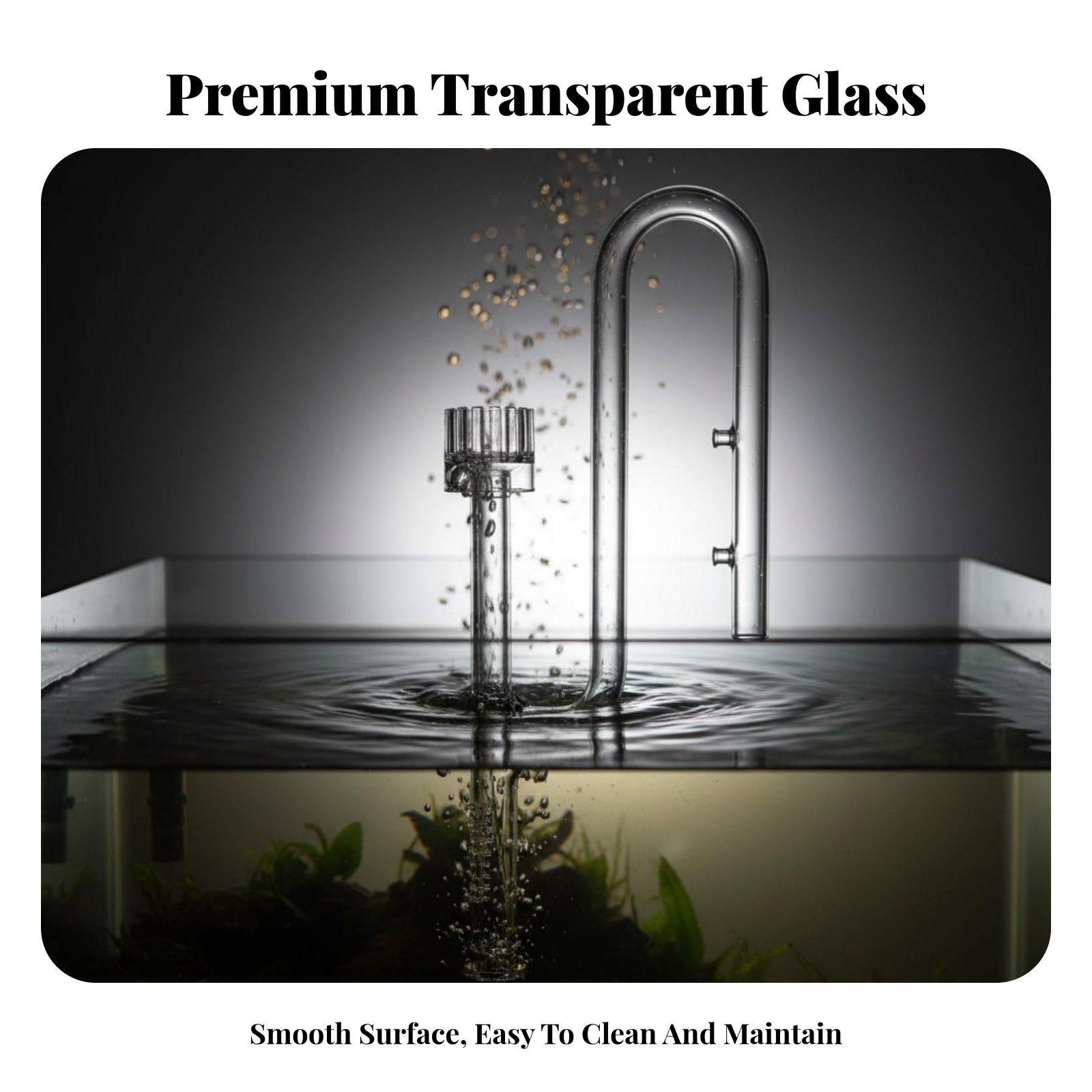 Elegant Aquarium Glass Lily Ou - Diffuser Lily Glass ulasan dan harga