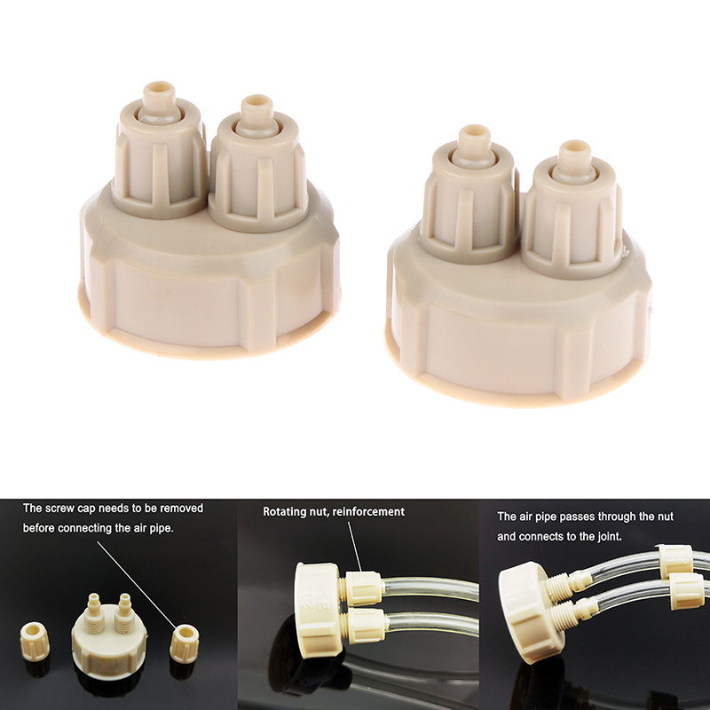 2Pcs Aquarium CO2 System Tube  - Planted Aquarium Youtube ulasan dan harga