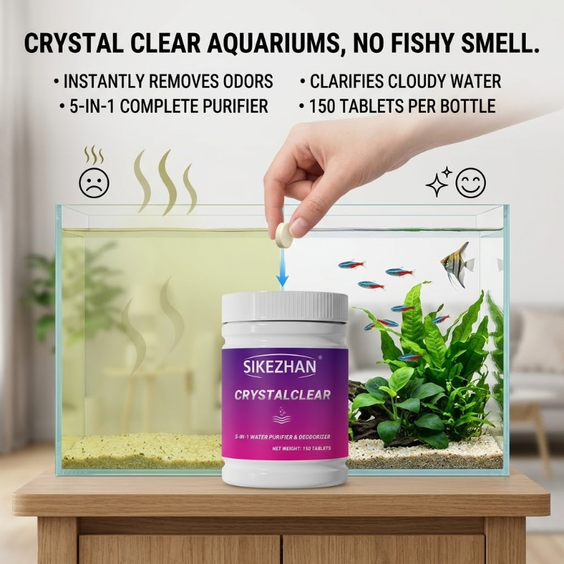 Fish Tank Water Care Tablets S - Planted Aquarium Algae Control ulasan dan harga