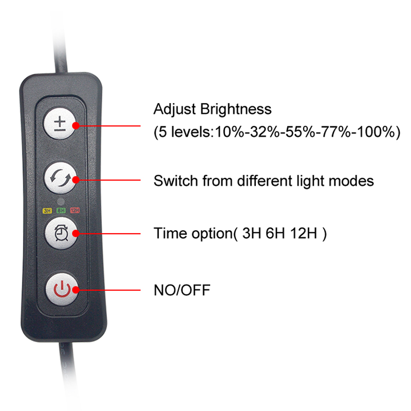 Aquarium LED Light for 16-64CM - Led Planted Tank Light ulasan dan harga