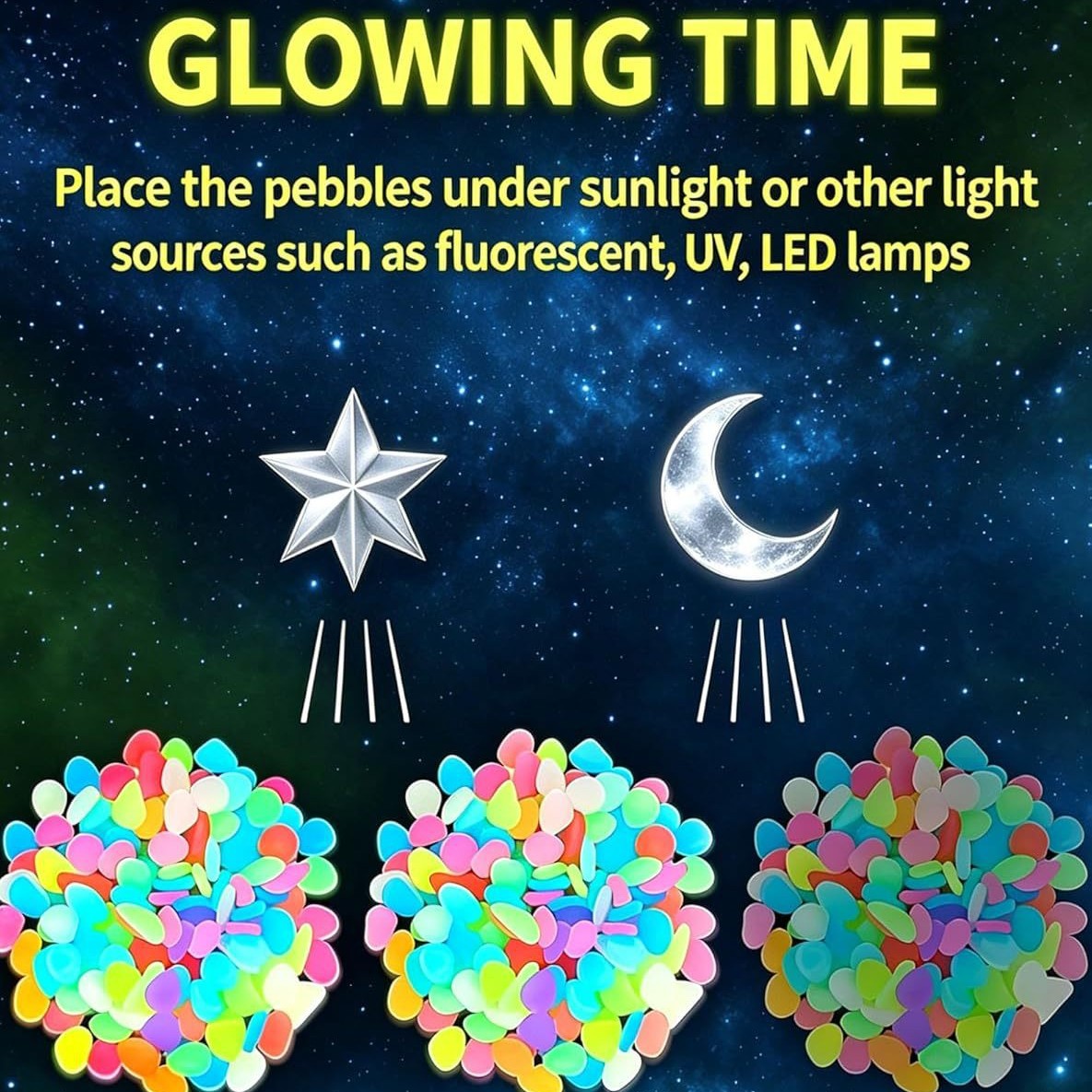 Colorful Glow In The Dark Lumi - Led Planted Tank Light ulasan dan harga