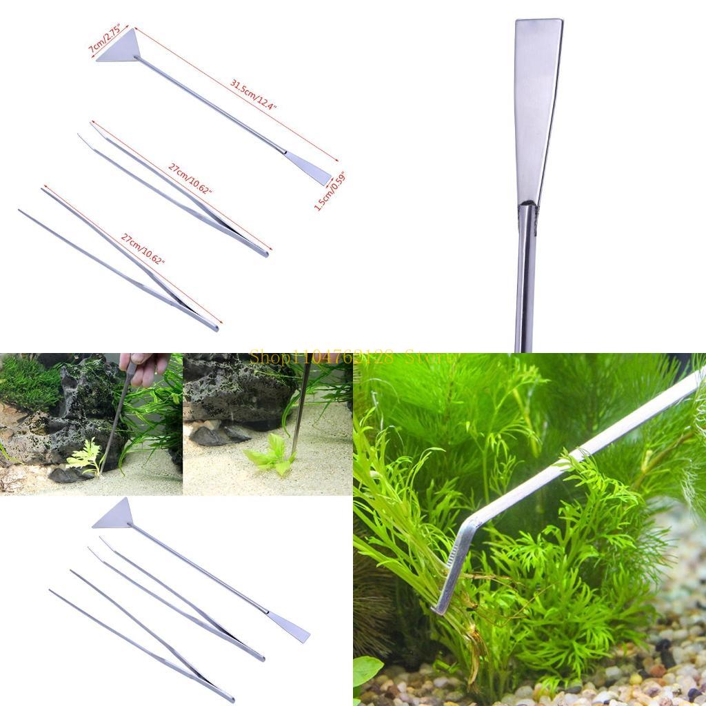 3-Piece Aquarium Tool Kit Stai - Planted Aquarium Cleaning Kit ulasan dan harga