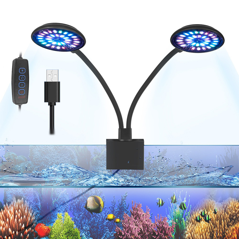 USB Aquarium LED Light Fish Ta - Led Planted Tank Light ulasan dan harga