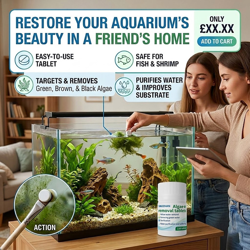 Fast Algae Remover Tablets Fis - Planted Aquarium Algae Control ulasan dan harga