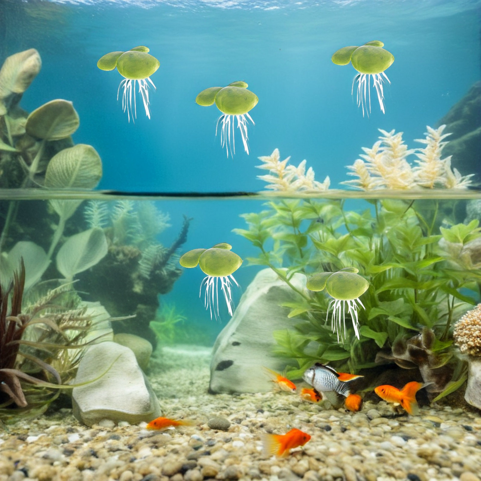 Artificial Duckweed Aquarium P - Planted Aquarium For Beginners ulasan dan harga