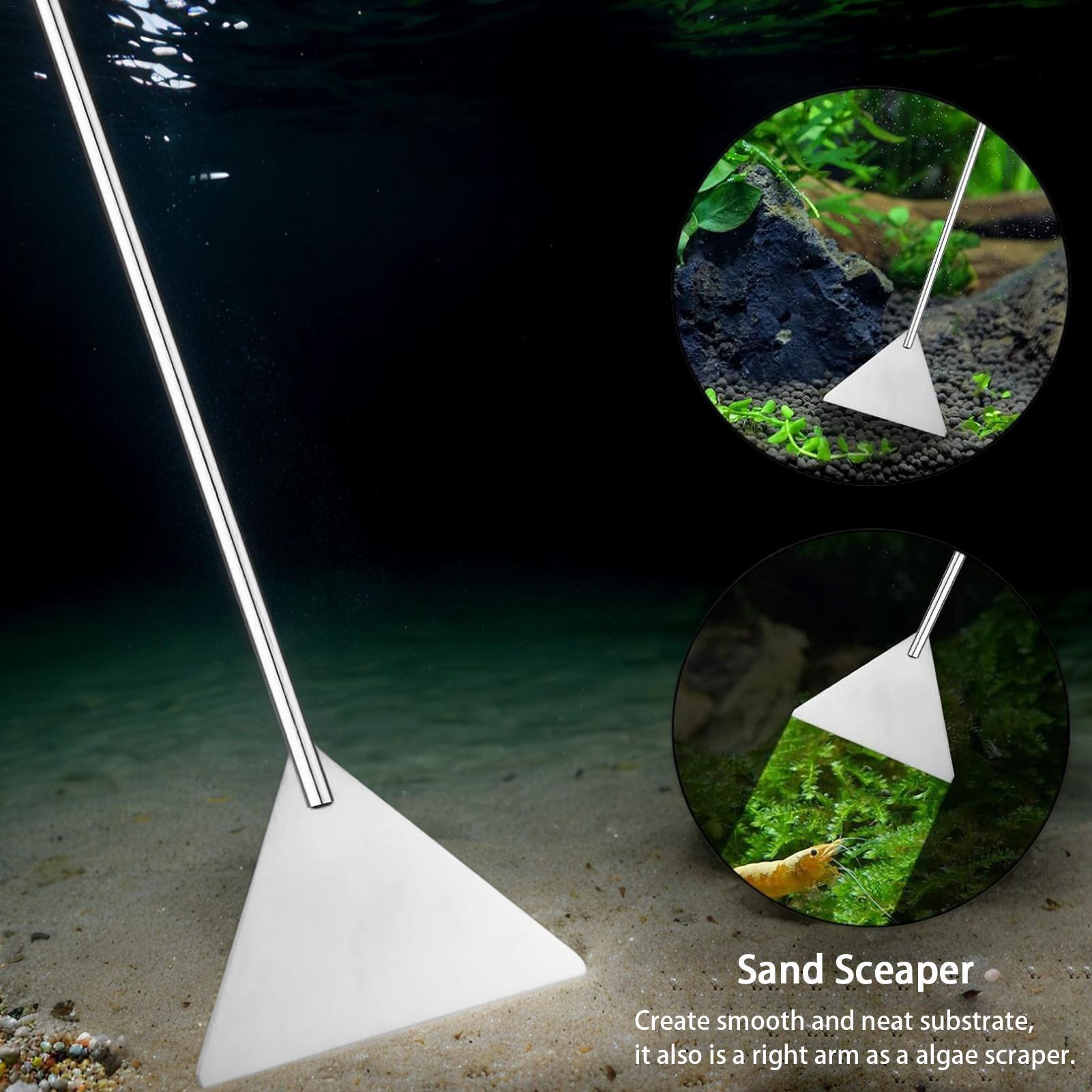 4pcs Aquarium Tool Kit Stainle - Planted Aquarium Cleaning Kit ulasan dan harga