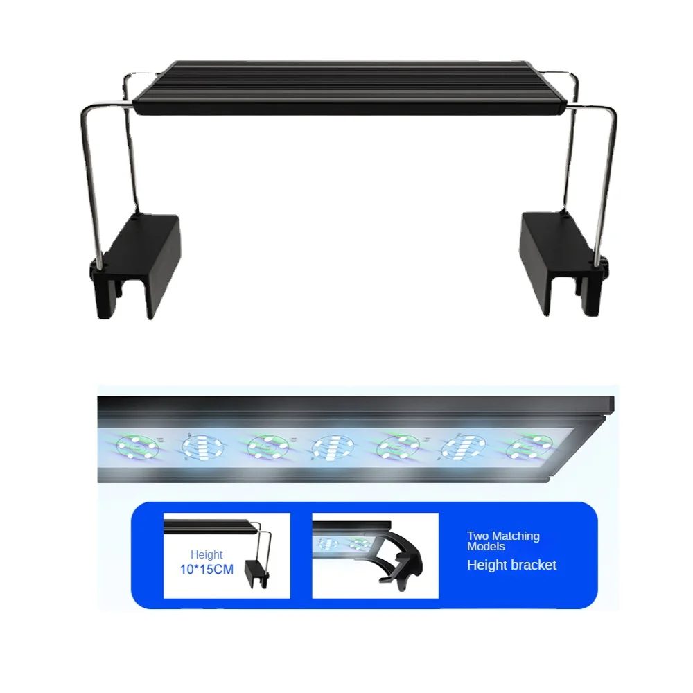 Full Spectrum LED Aquarium Lig - Planted Aquarium Algae Control ulasan dan harga