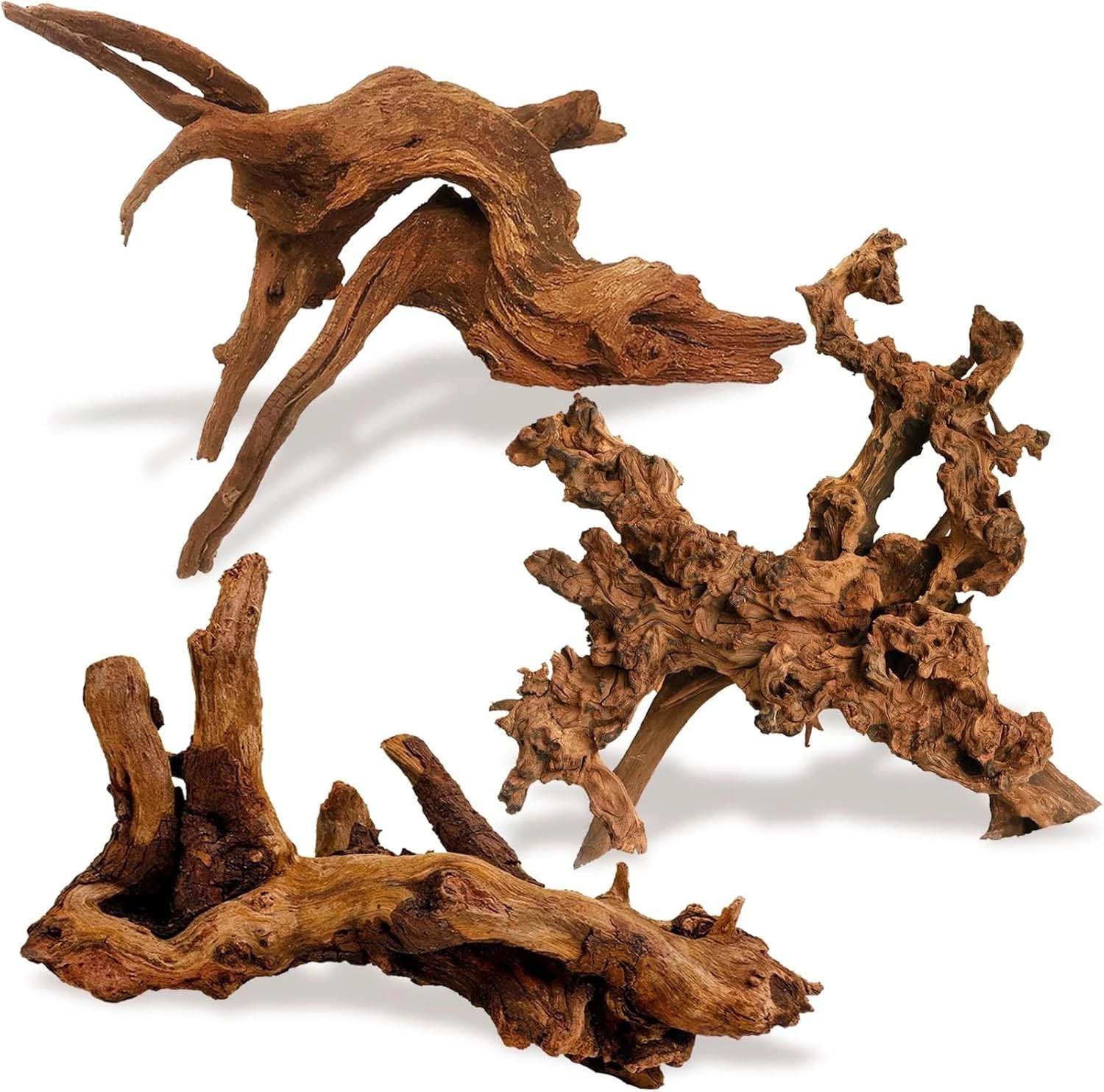 15-20CM 1Pc Natural Driftwood  - Aquarium Planted Wood ulasan dan harga