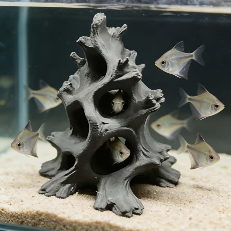Hidden Multi-Hole Natural Drif - Aquarium Planted Wood ulasan dan harga