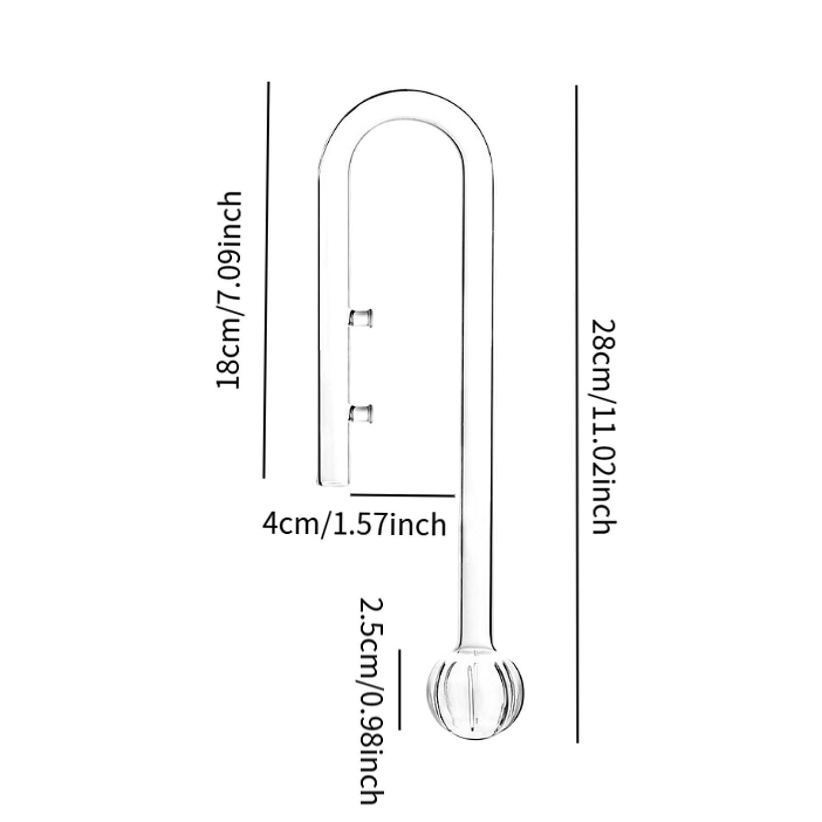 Glass Aquatic Lily Pipe Clear  - Planted Aquarium Youtube ulasan dan harga