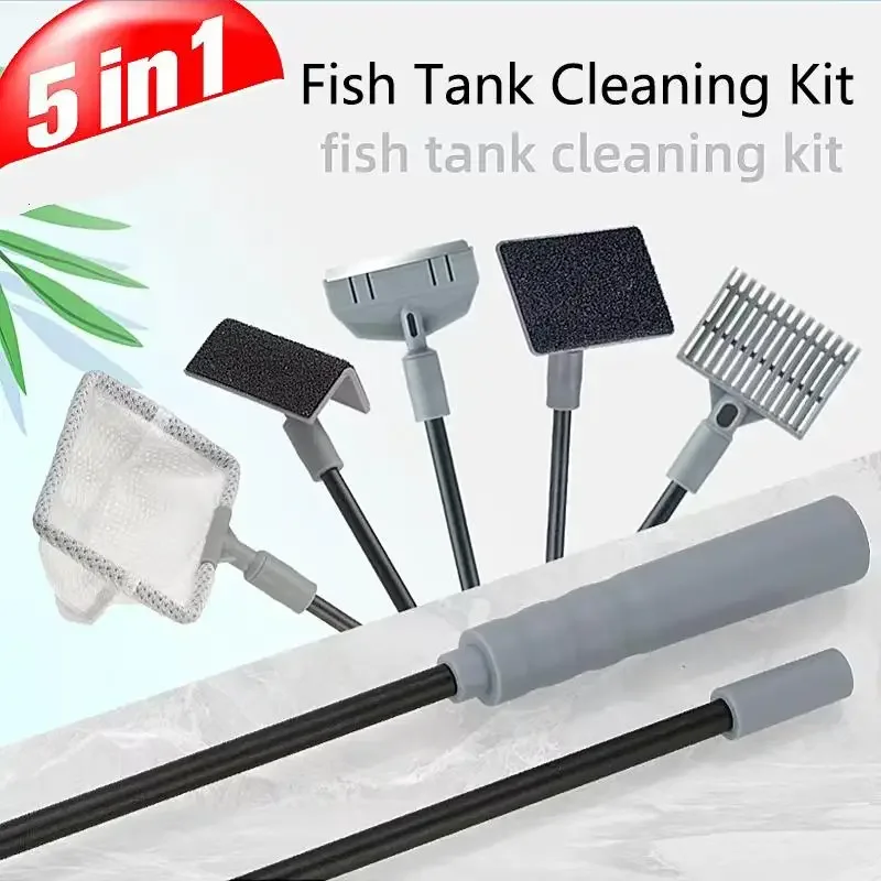 Aquarium Cleaner Fish Tank Net - Planted Aquarium Cleaning Kit ulasan dan harga
