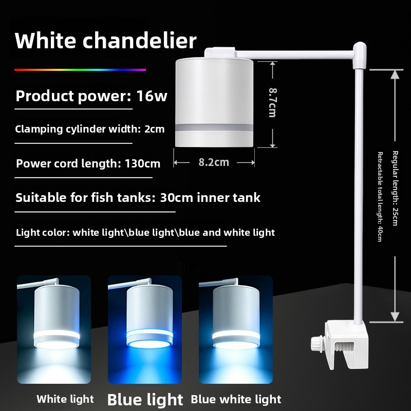 LED Aquarium Pendant Spotlight - Planted Aquarium Algae ulasan dan harga