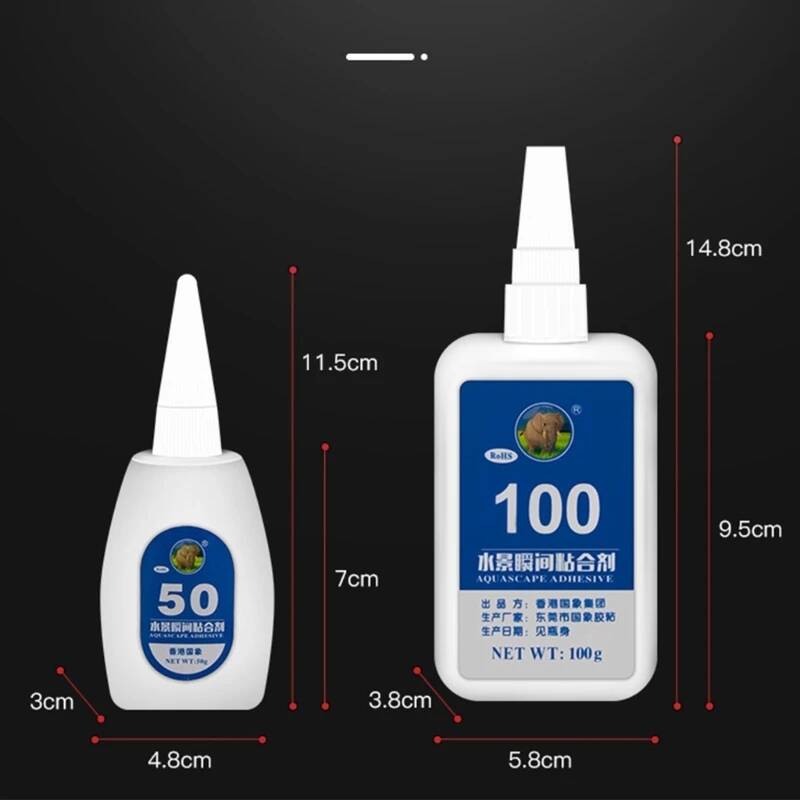 2-5PCS Clear Aquarium Plant Gl - Aquarium Plant Glue Gel ulasan dan harga